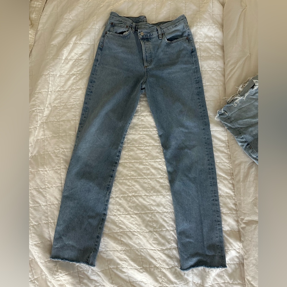 Agolde cross cross jeans